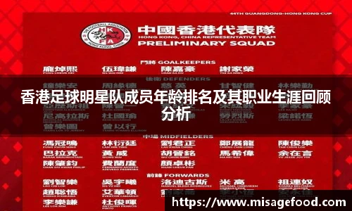 香港足球明星队成员年龄排名及其职业生涯回顾分析
